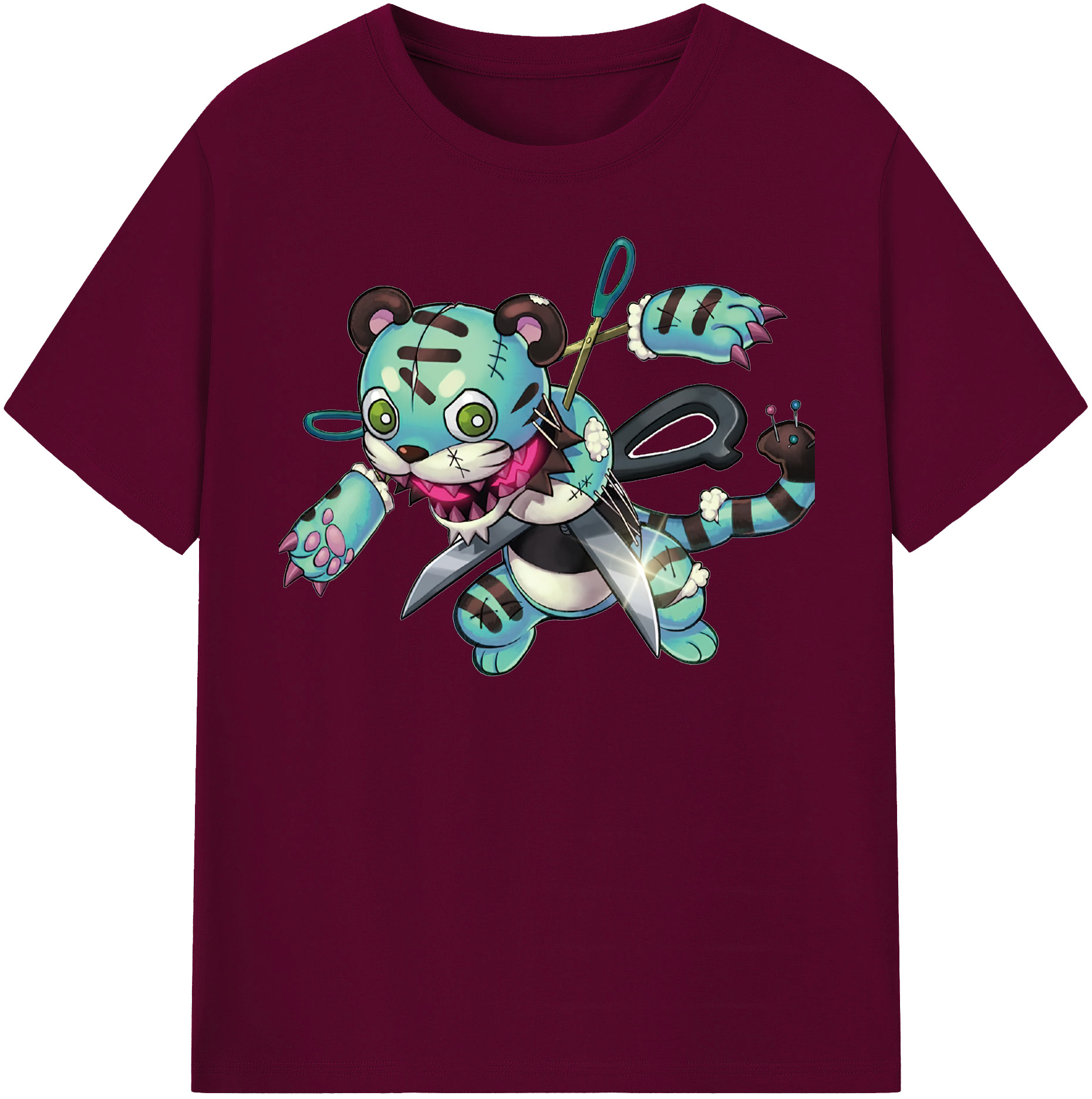 （画像用） 遊☆戯☆王 Yu-Gi-Oh! レディースカジュアルプリントTシャツ（綿100％）